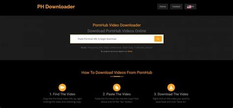 I made an easy to use online PornHub Video Downloader ...